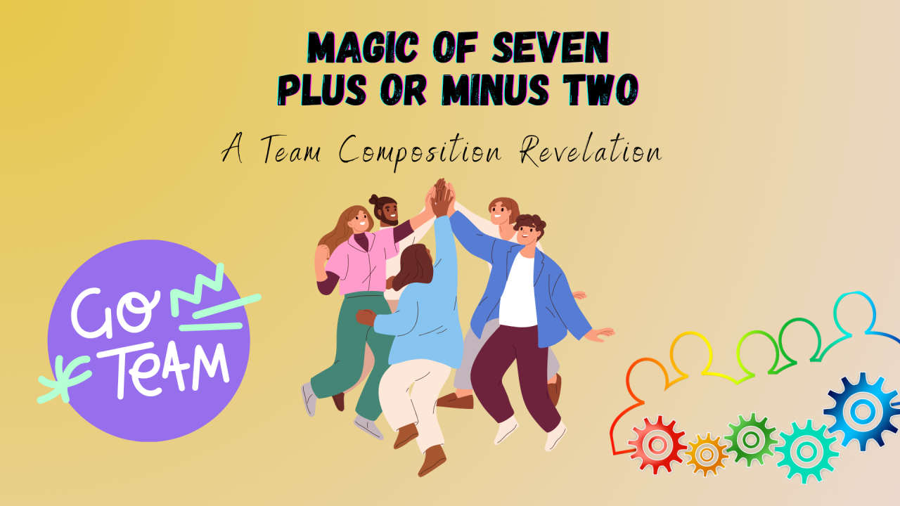 Magic of Seven Plus or Minus Two: A Team Composition Revelation