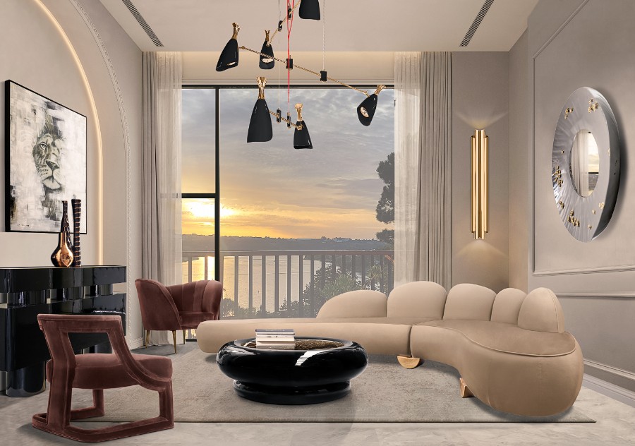 Modern Sofa For A Living Room