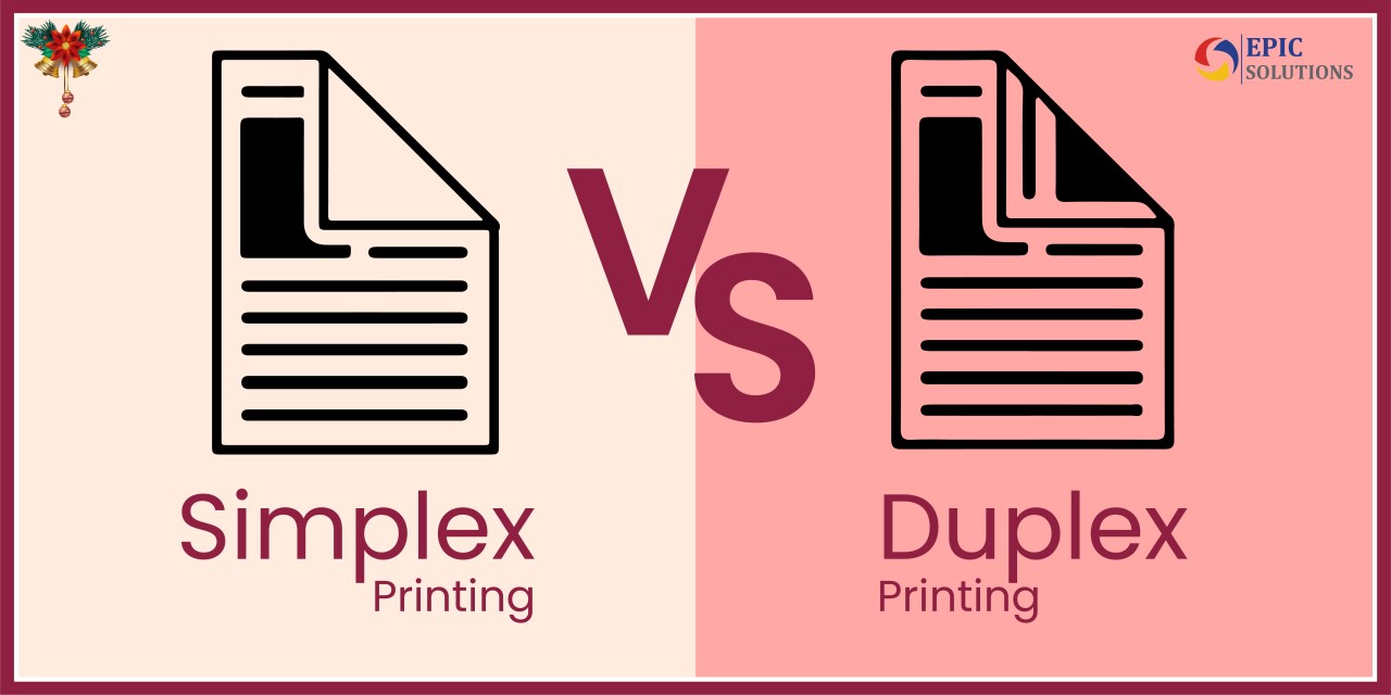Printing Terminology: Simplex vs Duplex Printing