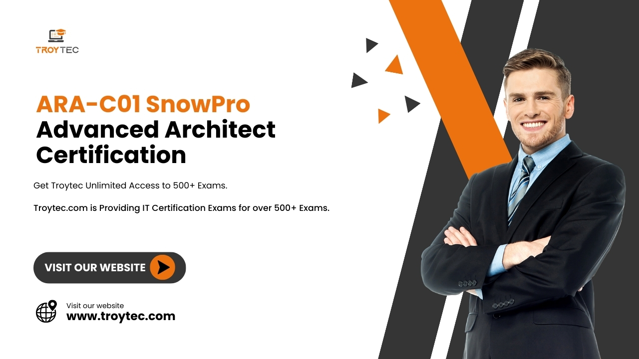 ARA C01 SnowPro Advanced Architect Certification ARA C01 SnowPro Advanced Architect Certification