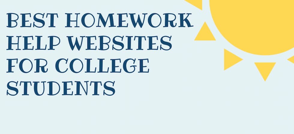 Best Homework Help Sites For College Students in 2024