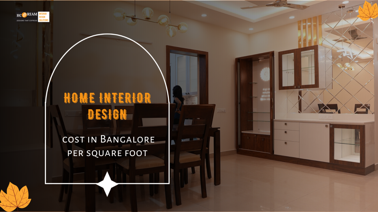 Home Interior Design Cost In Bangalore
