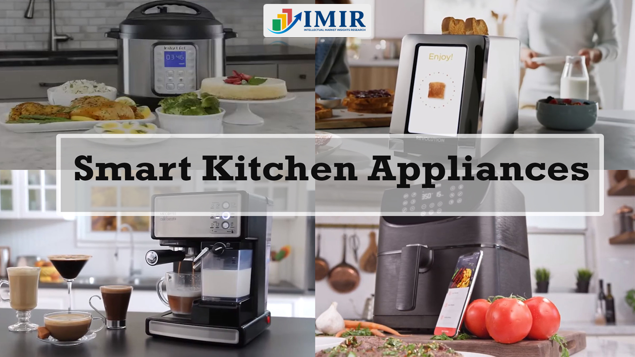 Smart Kitchen Appliances Market 2023- Revenue Estimations, Size, Share,  Trends, Growth Rate (CAGR of 18.3%)