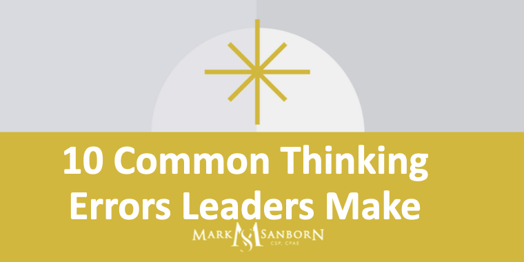 Think Better to Lead Better