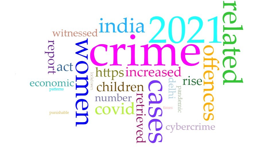 Report on change in criminal patterns during the COVID phase in India Report on change in criminal patterns during the COVID phase in India