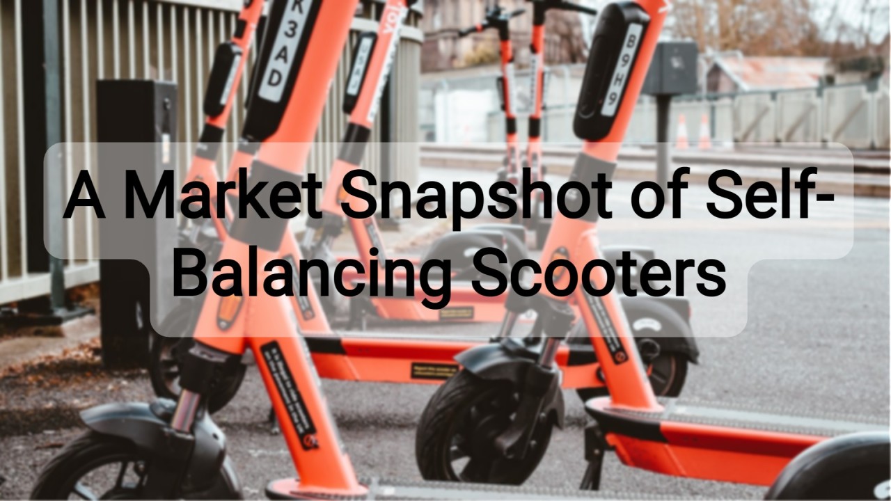 A Market Snapshot of Self-Balancing Scooters: Key Players, Segments and  Growth Prospects