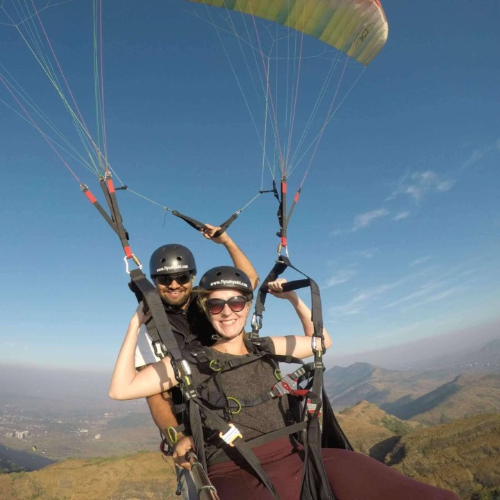 Discover the Thrill of Paragliding in Kamshet: Soar Above the Beautiful Landscapes!