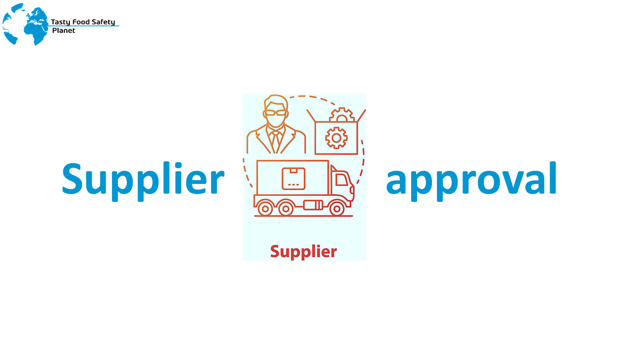 Supplier approval program Supplier approval program