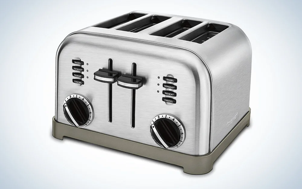 West Bend 4-Slice Toaster, Silver