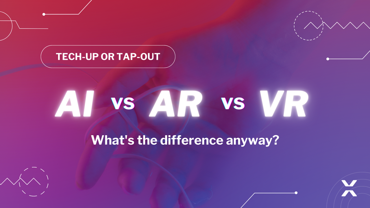 What is the difference between AI and VR?