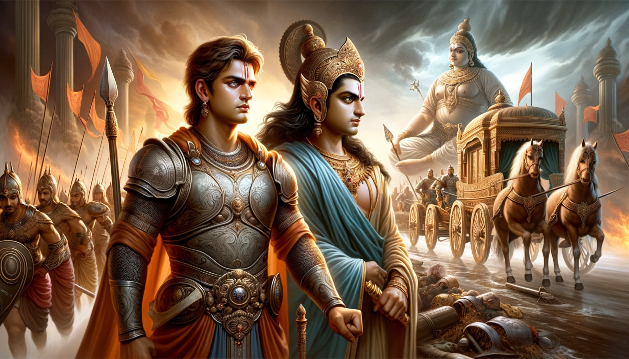 
Resilience and Recognition: Lessons from Karna and Krishna in the Mahabharata