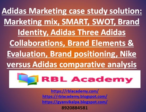 kleurstof Penetratie maaien Adidas Marketing Analysis MBA Assignment Solution
