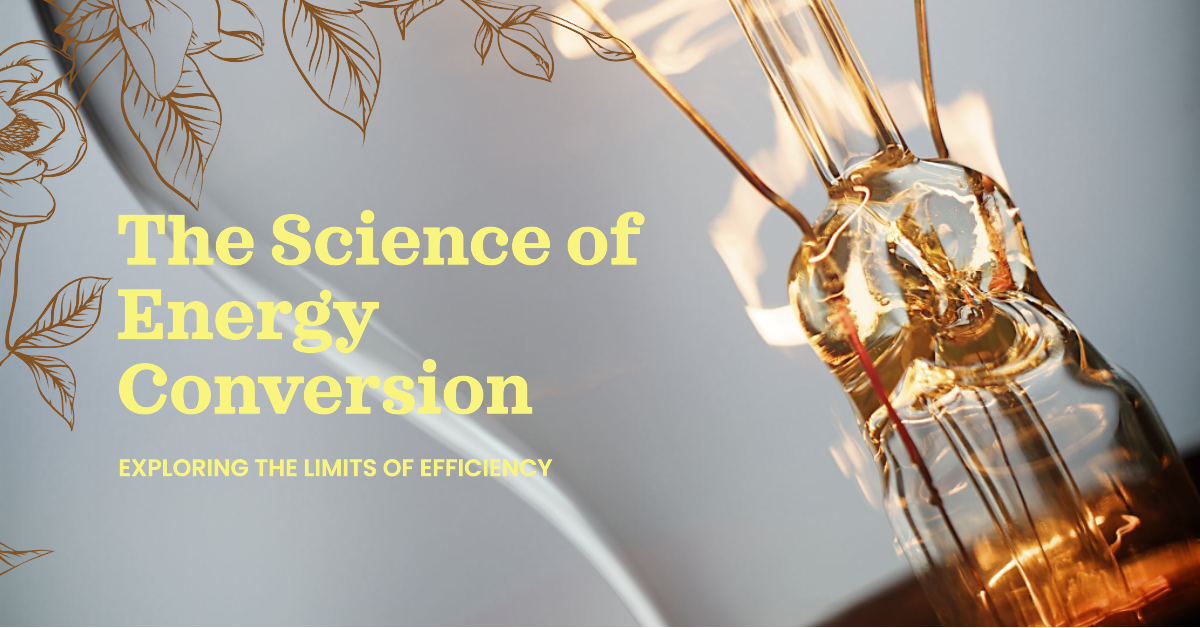 La Segunda Ley de la Termodinámica: Por qué no podemos tener un 100% de eficiencia en la conversión de energía
