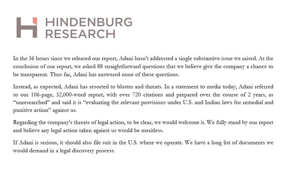 hindenburg research report pdf