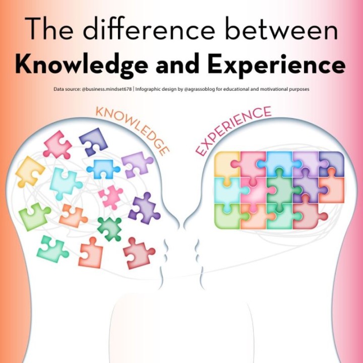 experience vs knowledge essay