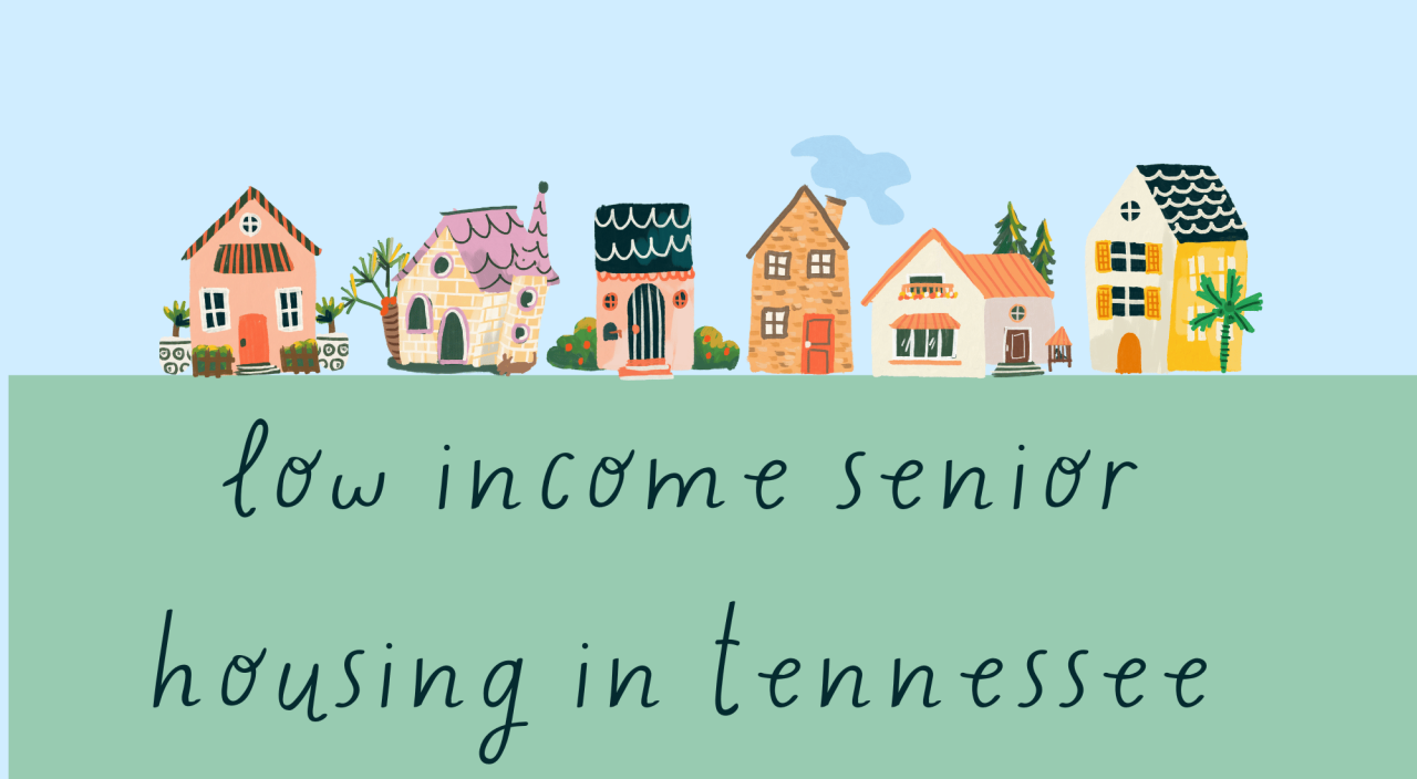 Low income senior housing in tennessee
