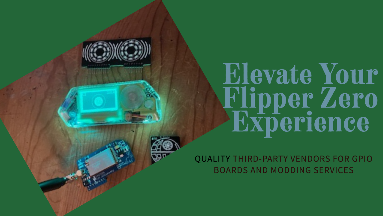 Elevating Your Flipper Zero Experience: The Vital Role of Quality Third-Party Vendors for GPIO Boards Elevating Your Flipper Zero Experience: The Vital Role of Quality Third-Party Vendors for GPIO Boards