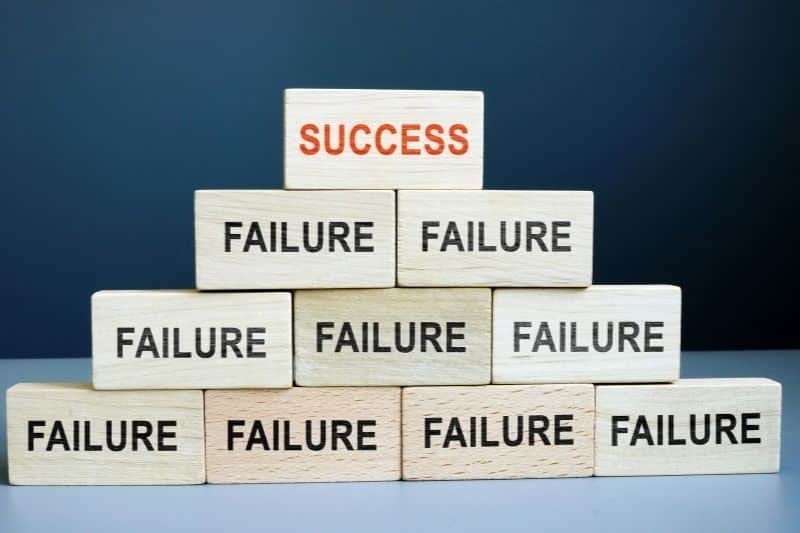 Failure is not the opposite of success its a part of the success