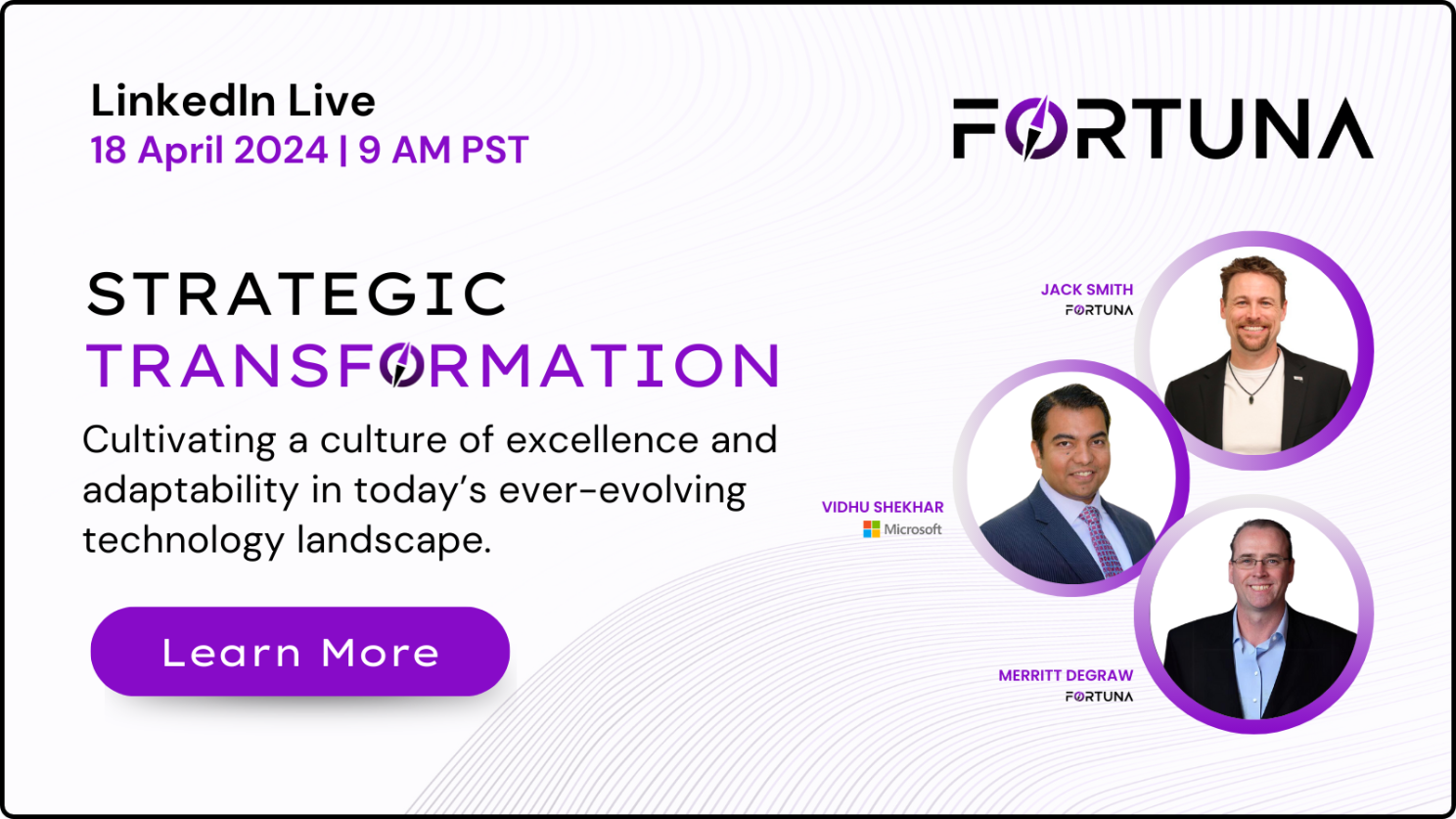 Strategic Transformation (Fortuna Live Event)