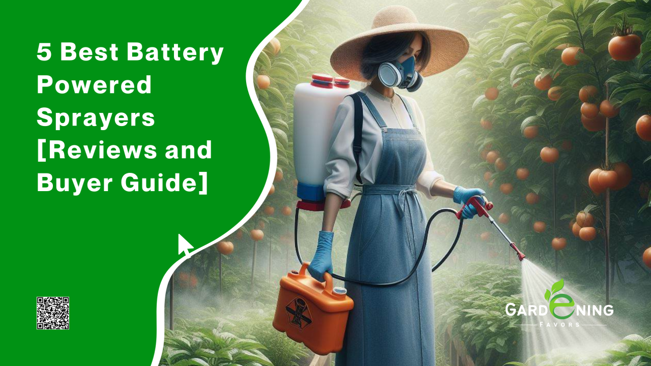 5 Best Battery Powered Sprayers For