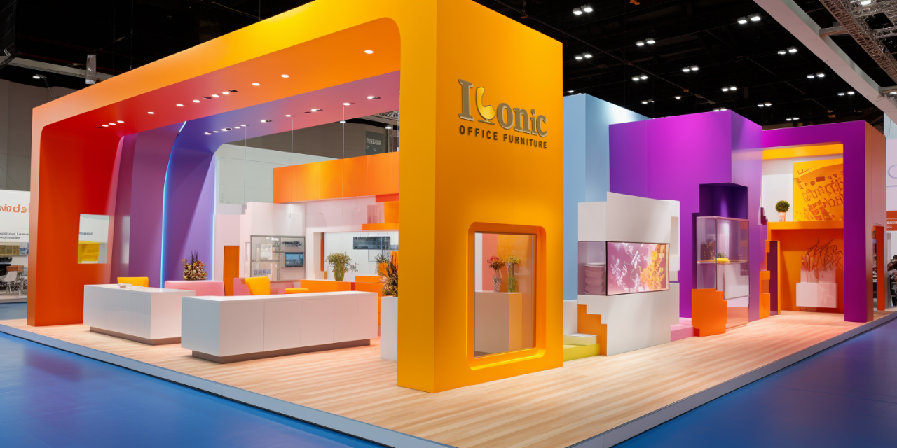 Exhibition Stand Design and Building Materials by 𝐈𝐜𝐨𝐧𝐢𝐜 𝐎𝐟𝐟𝐢𝐜𝐞 𝐅𝐮𝐫𝐧𝐢𝐭𝐮𝐫𝐞 at World Trade Center Dubai