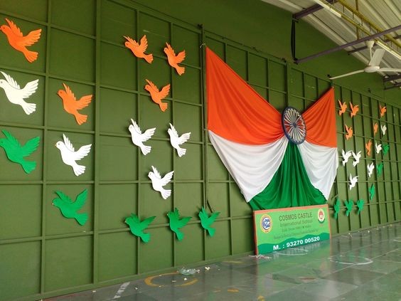 Office Decoration Independence Day Celebration