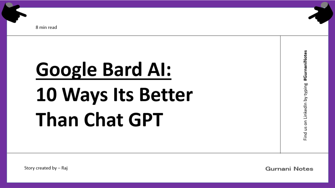 10 طرق Google Bard AI أفضل من الدردشة GPT