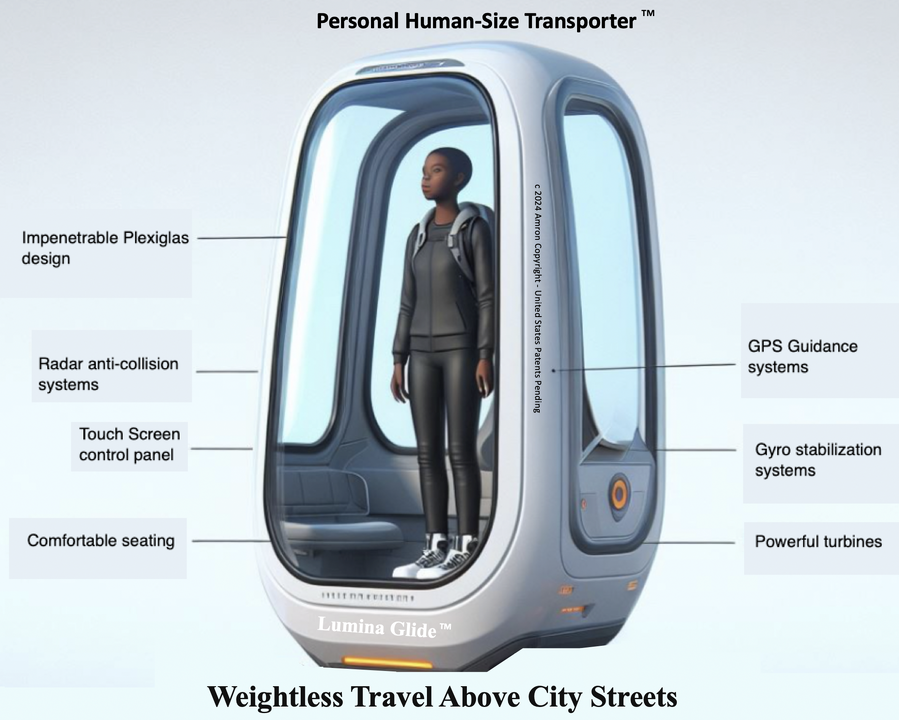 Inventor Unveils “Lumina Glide” A Revolutionary Human Transporter 