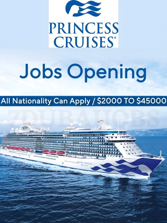 princess cruise job apply