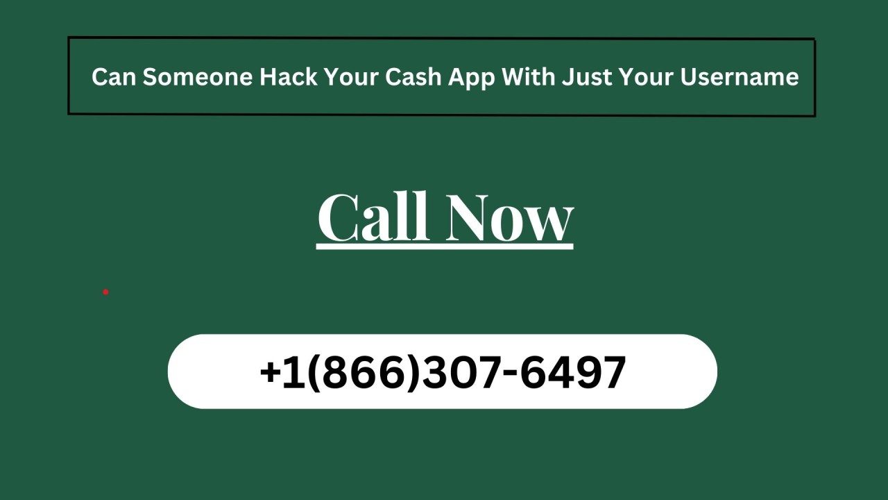 Can someone hack Cash App with username?