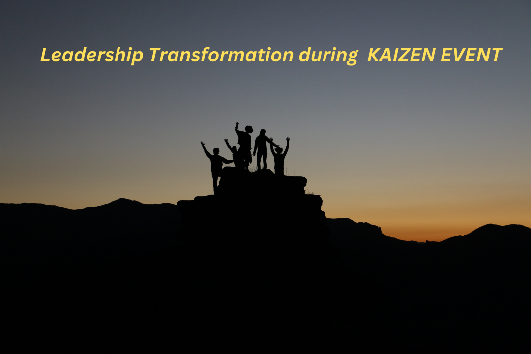100 KAIZEN Events A Lean Sensei is born 100 KAIZEN Events A Lean Sensei is born