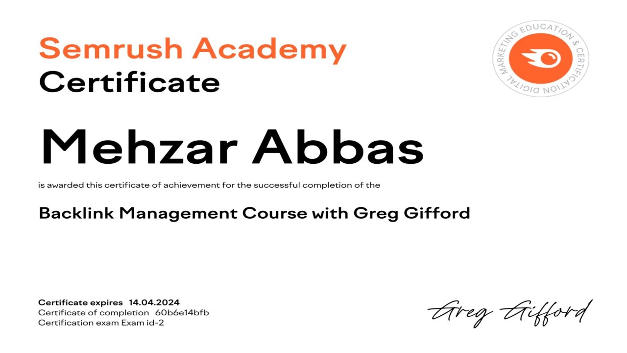 How a Backlink Management Certification Course Transformed My Digital How a Backlink Management Certification Course Transformed My Digital