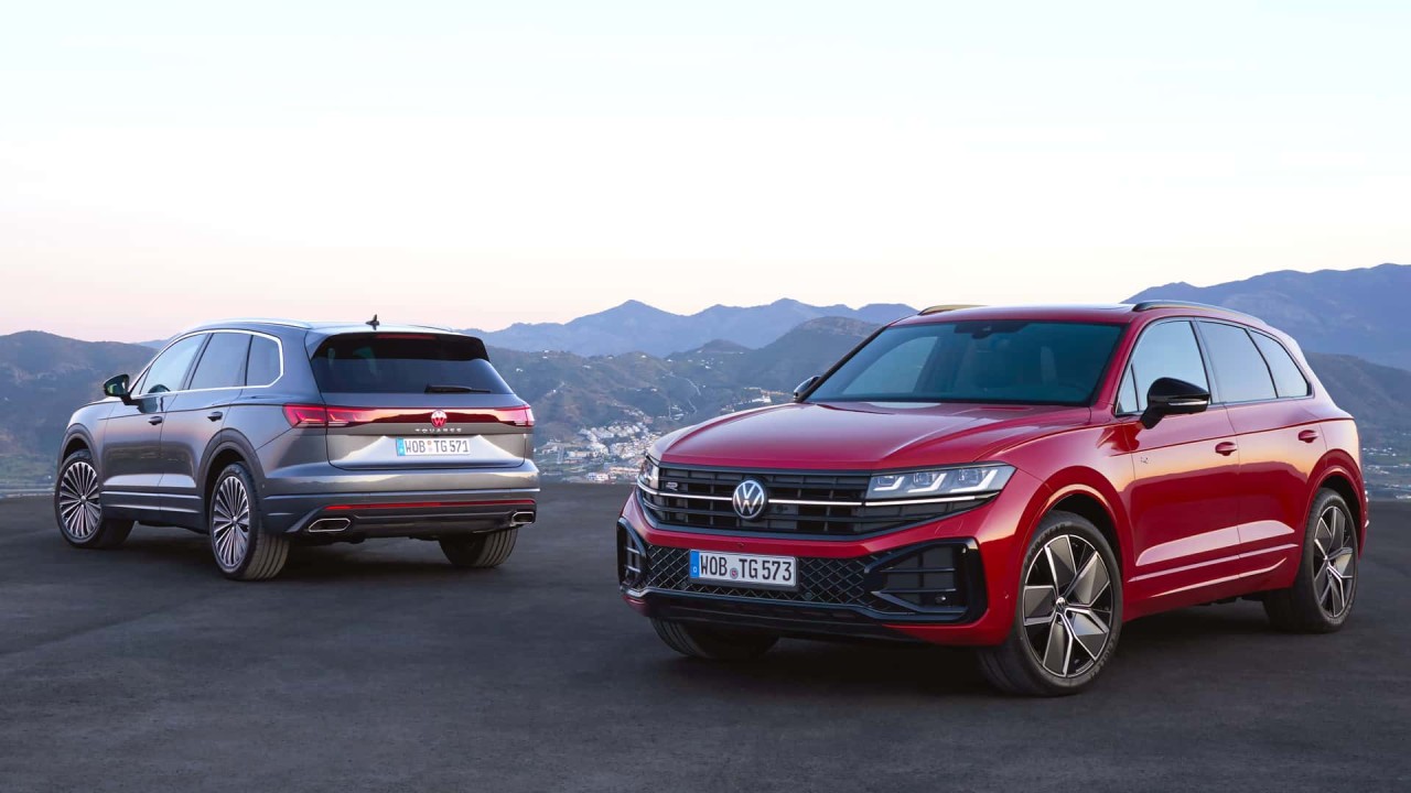 2024 VW Touareg Facelift Revealed — Now Only Available With V6