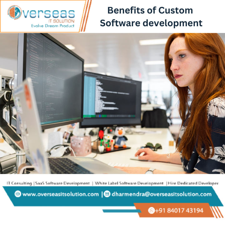 Benefits of Custom Software development