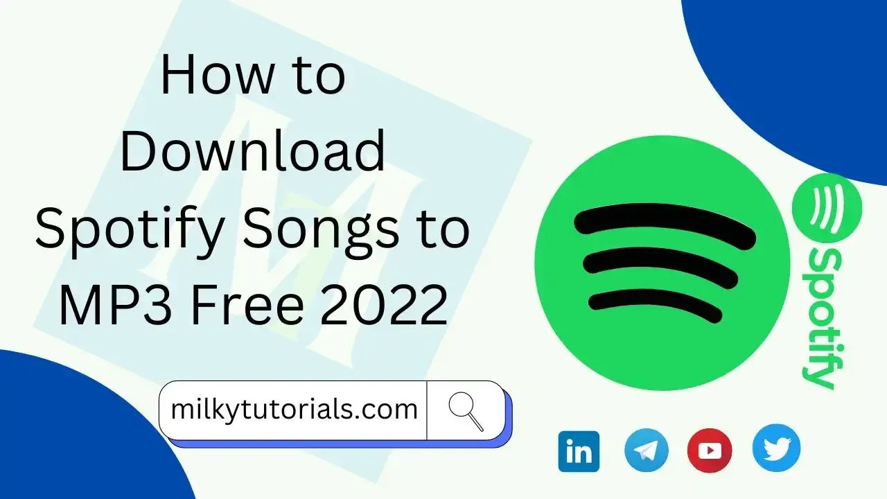 How to Download Spotify Songs to MP3 for Free