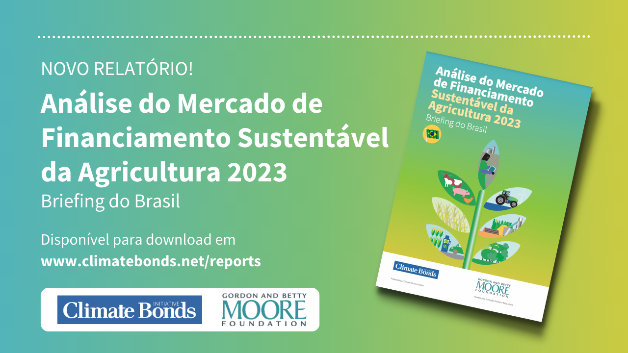 Novo relatório: Análise do Mercado de Financiamento Sustentável da  Agricultura 2023 – Briefing do Brasil