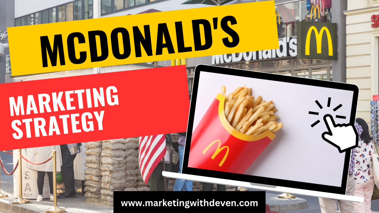 Golden Arches and Clever Campaigns: A Deep Dive into McDonald's Marketing Strategy