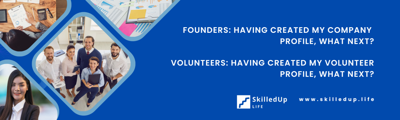 Founders: Having Created My Company Profile, What Next? | Volunteers ...