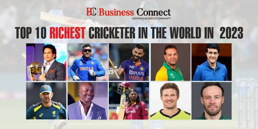 Top 10 richest Cricketers in the world in 2023