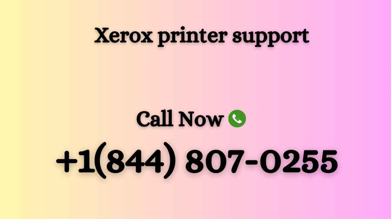 How to Xerox Printer Support