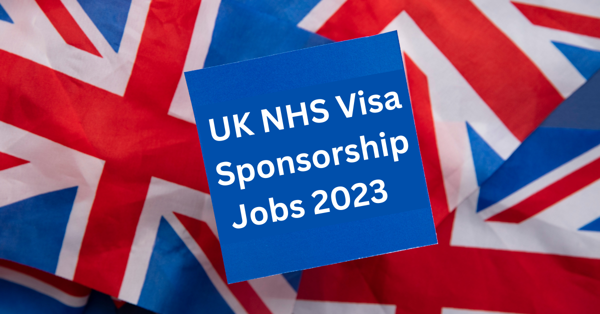 Visa Sponsorship Job in The UK
