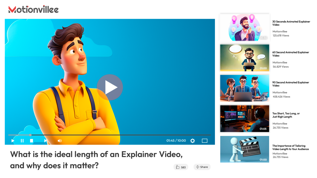 Explainer videos are a game-changer, but ever wondered about the ideal length?