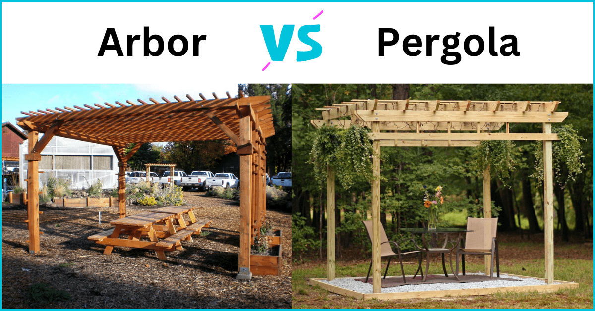 Arbor vs Pergola Detailed Guide Arbor vs Pergola Detailed Guide