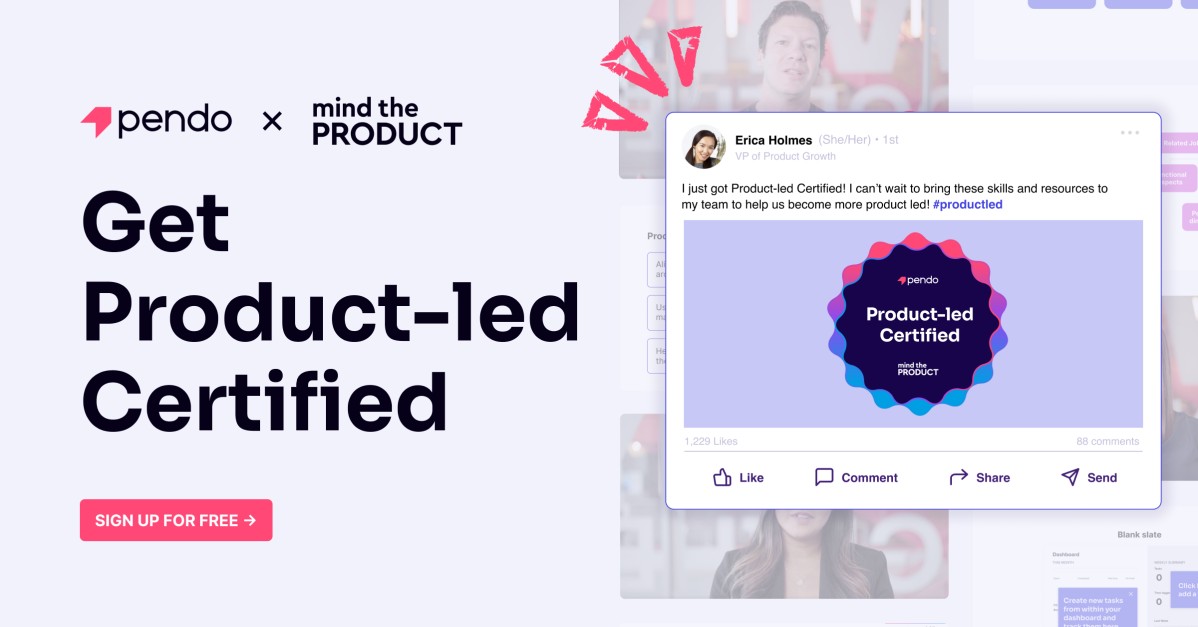Pendo io on LinkedIn: Product led Certification Course Pendo io on LinkedIn: Product led Certification Course