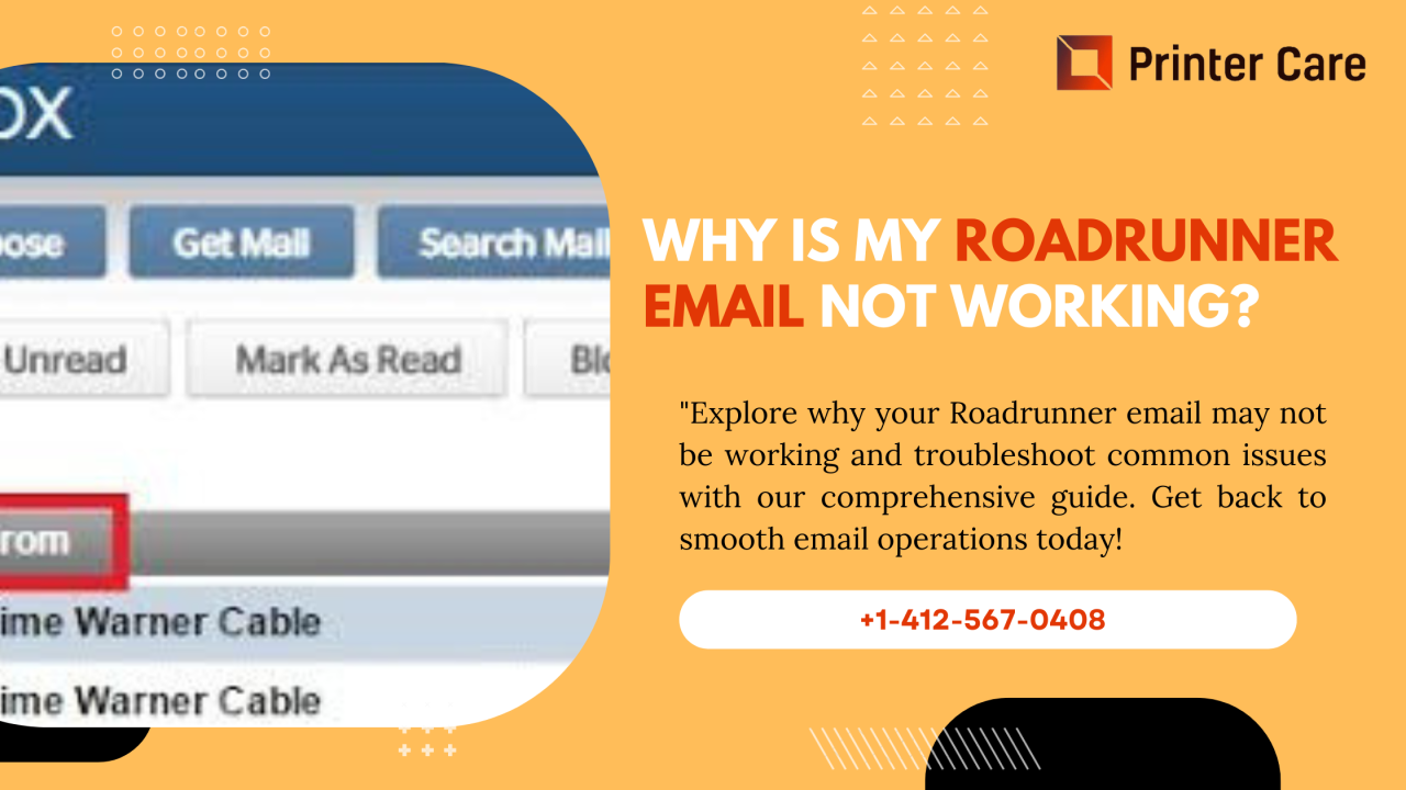 Why is my Roadrunner email not working? 412.567.0408 | LinkedIn