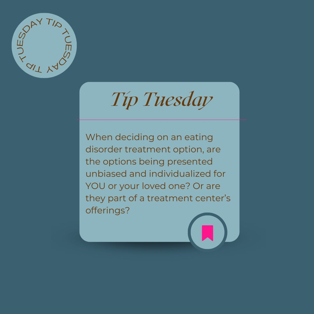 Get unbiased treatment recommendations for your eating disorder Get unbiased treatment recommendations for your eating disorder