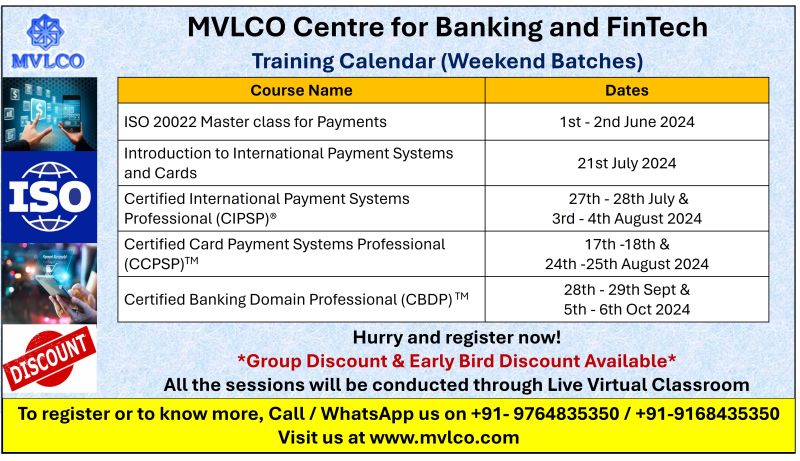 MVL Consulting Private Limited on LinkedIn: #payments #certification # MVL Consulting Private Limited on LinkedIn: #payments #certification #