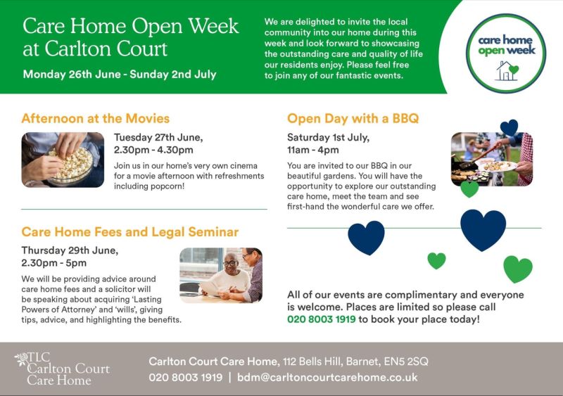 Charmaine Duzon Mohammed on LinkedIn: Care Home Open week at Carlton Charmaine Duzon Mohammed on LinkedIn: Care Home Open week at Carlton