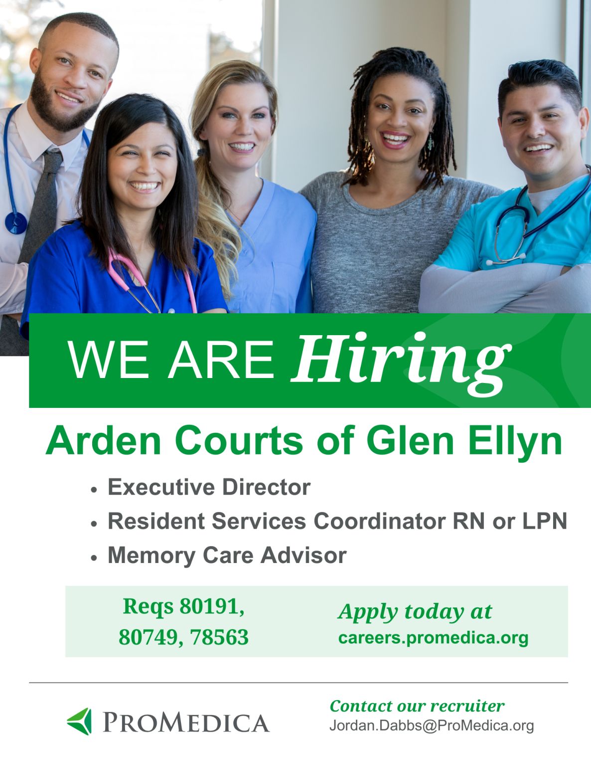 Jordan Dabbs on LinkedIn: Make a difference at Arden Courts of Glen Jordan Dabbs on LinkedIn: Make a difference at Arden Courts of Glen