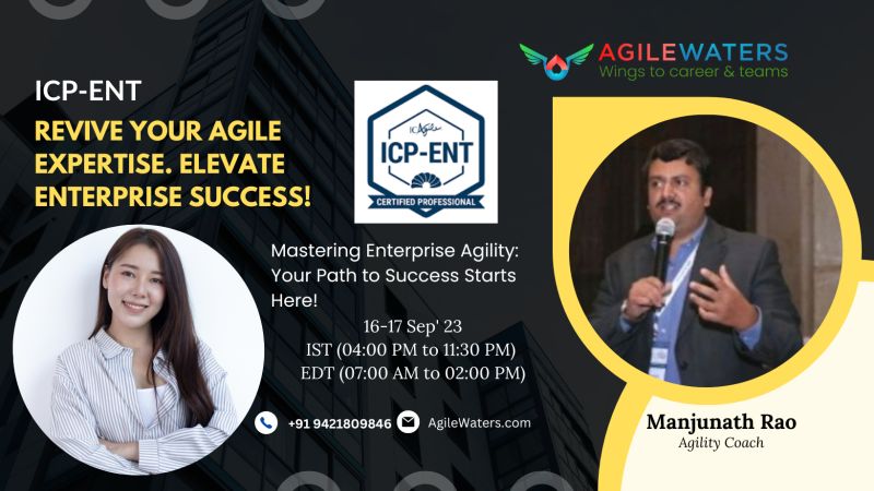 AgileWaters Consulting on LinkedIn: ICP ENT Agility In The Enterprise AgileWaters Consulting on LinkedIn: ICP ENT Agility In The Enterprise
